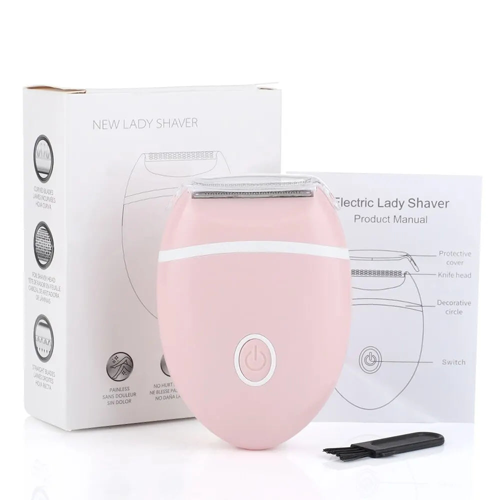 Women's 3 in 1 Shaver Electric Mini Razor Special Hair Removal Equipment Whole Body Knife Armpit Intimate Area - Slobuy