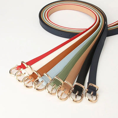 Women's Belt Trend Needle Buckle Casual Belt Genuine Soft Belt Paired with Jeans Belt PU Cheap Belt Multiple Colors Available - Slobuy