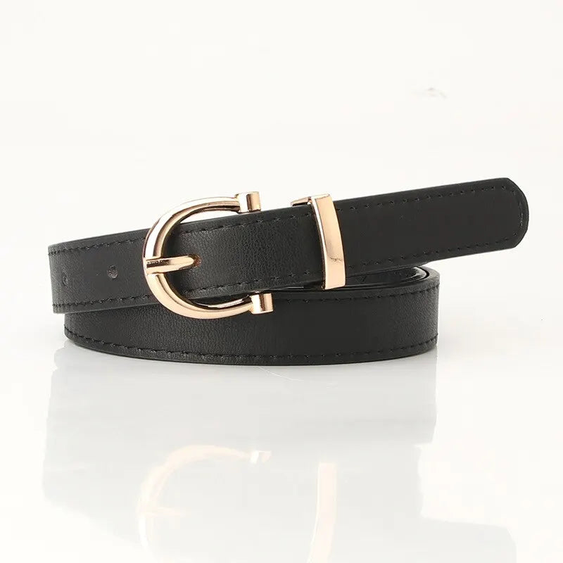 Women's Belt Trend Needle Buckle Casual Belt Genuine Soft Belt Paired with Jeans Belt PU Cheap Belt Multiple Colors Available - Slobuy
