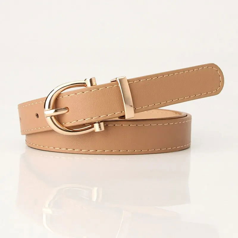 Women's Belt Trend Needle Buckle Casual Belt Genuine Soft Belt Paired with Jeans Belt PU Cheap Belt Multiple Colors Available - Slobuy