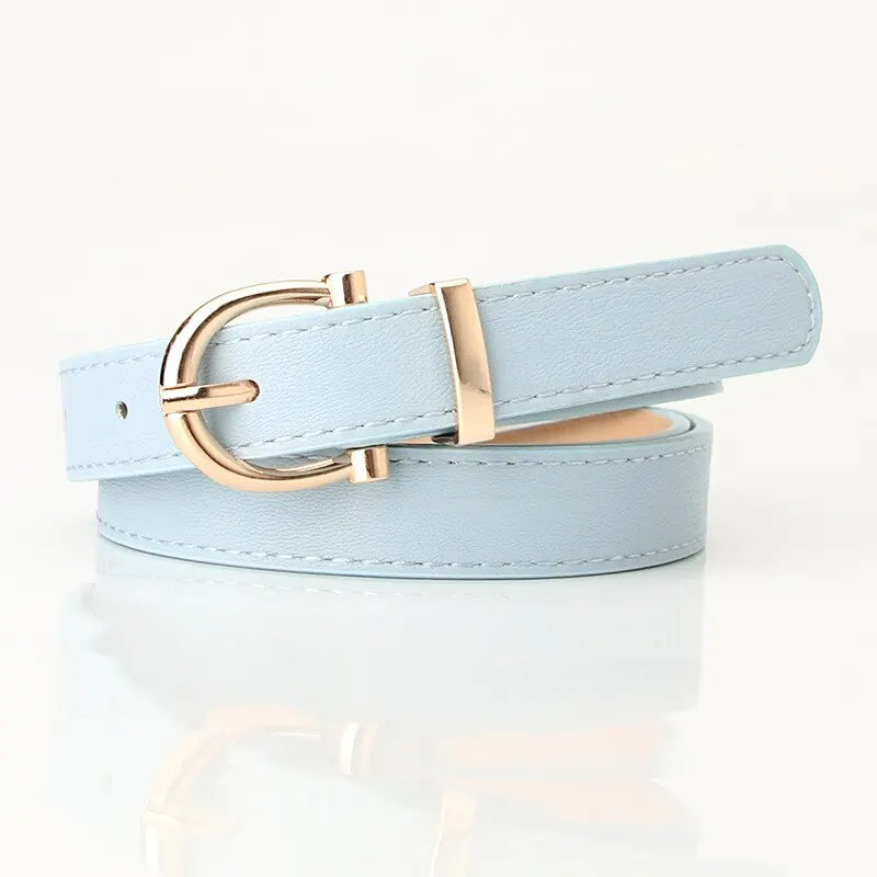 Women's Belt Trend Needle Buckle Casual Belt Genuine Soft Belt Paired with Jeans Belt PU Cheap Belt Multiple Colors Available - Slobuy
