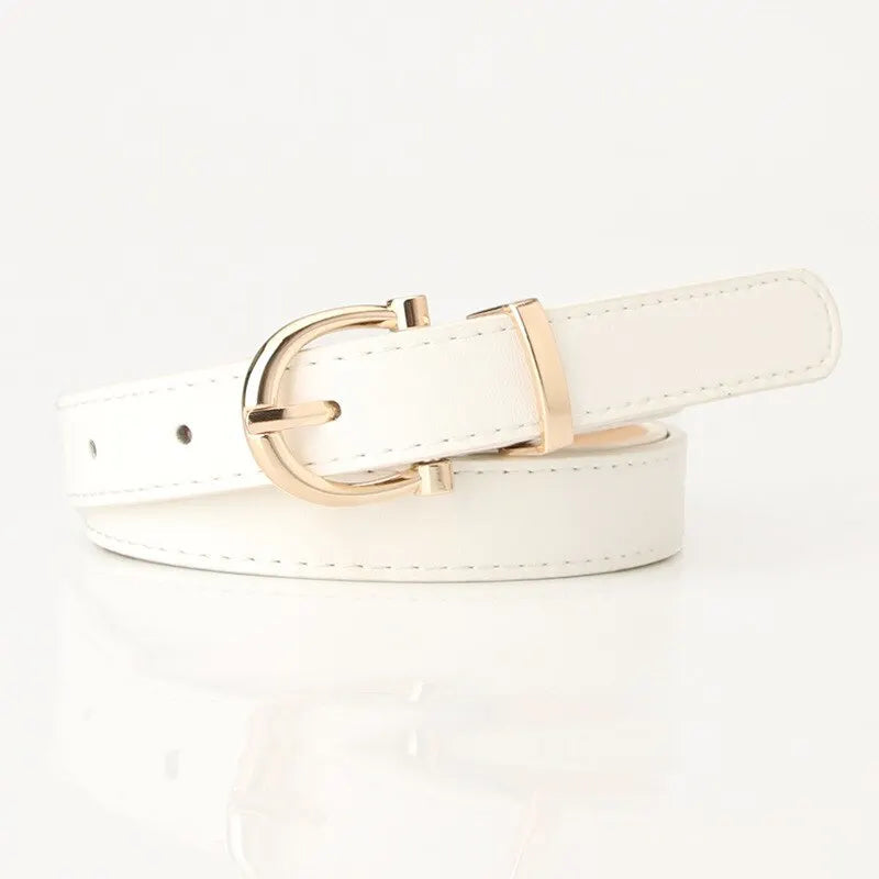 Women's Belt Trend Needle Buckle Casual Belt Genuine Soft Belt Paired with Jeans Belt PU Cheap Belt Multiple Colors Available - Slobuy