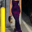 Women´s Bodycon Long Dress, Sleeveless Backless Spaghetti Strap Twist Front Party Dress - Slobuy