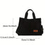 Women's Corduroy Tote Bag Large Capcity Handbags for Women Commuting Women's Bag Messenger Shoulder Bag Female Handbag - Slobuy