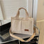 Women's Corduroy Tote Bag Large Capcity Handbags for Women Commuting Women's Bag Messenger Shoulder Bag Female Handbag - Slobuy
