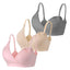 Women's Maternity Pregnancy Seamless Breastfeeding Bras No Underwire Adjustable Straps Breast-Pumps Holding And Nursing Bra - Slobuy