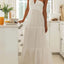 Women's Summer Chiffon Halter V Neck Sleeveless Floral Flowy A Line Maxi Dress Boho Backless Tiered Swing Long Beach Dresses - Slobuy
