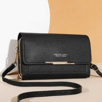 Women's Wallet Korean Handbag Multi Card Large Capacity Casual Shoulder Bag Mobile Phone Packet Fashion New Style - Slobuy