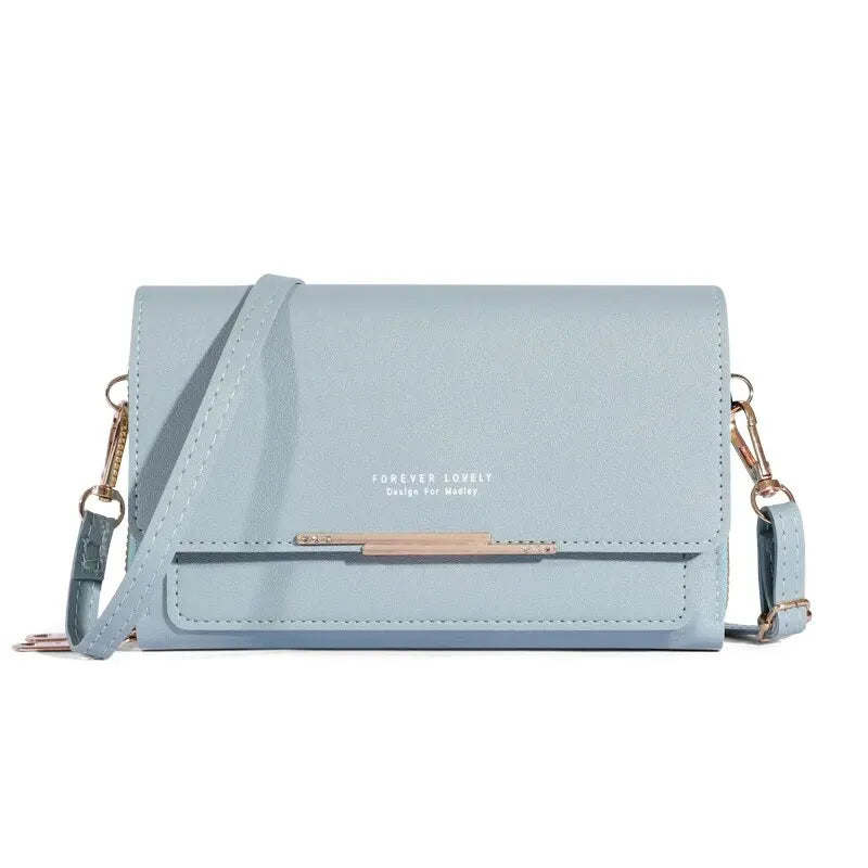 Women's Wallet Korean Handbag Multi Card Large Capacity Casual Shoulder Bag Mobile Phone Packet Fashion New Style - Slobuy