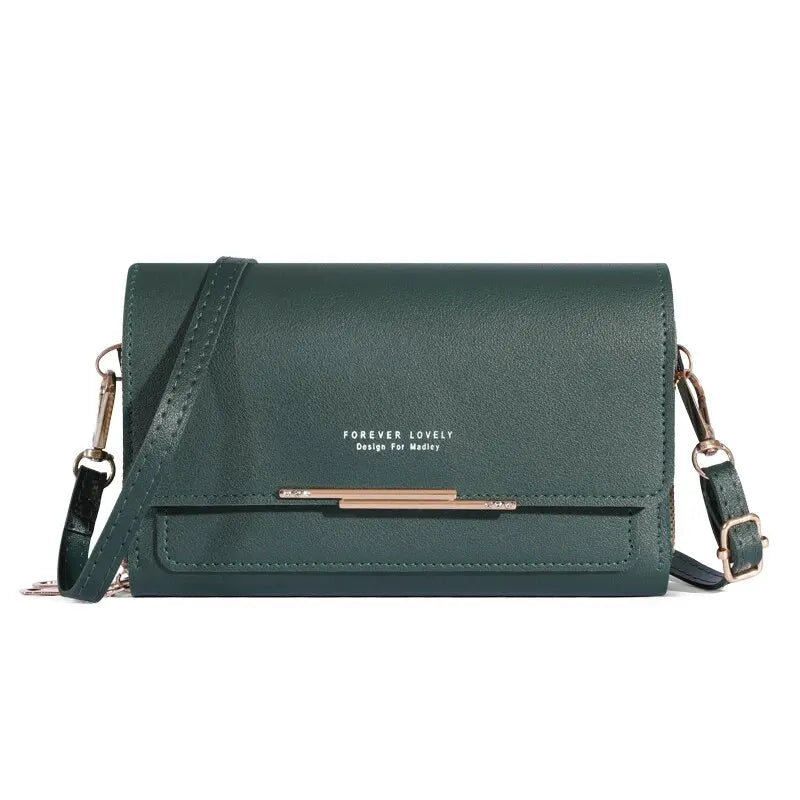 Women's Wallet Korean Handbag Multi Card Large Capacity Casual Shoulder Bag Mobile Phone Packet Fashion New Style - Slobuy