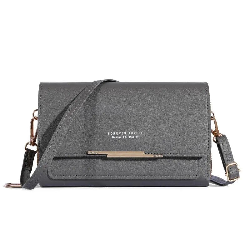 Women's Wallet Korean Handbag Multi Card Large Capacity Casual Shoulder Bag Mobile Phone Packet Fashion New Style - Slobuy