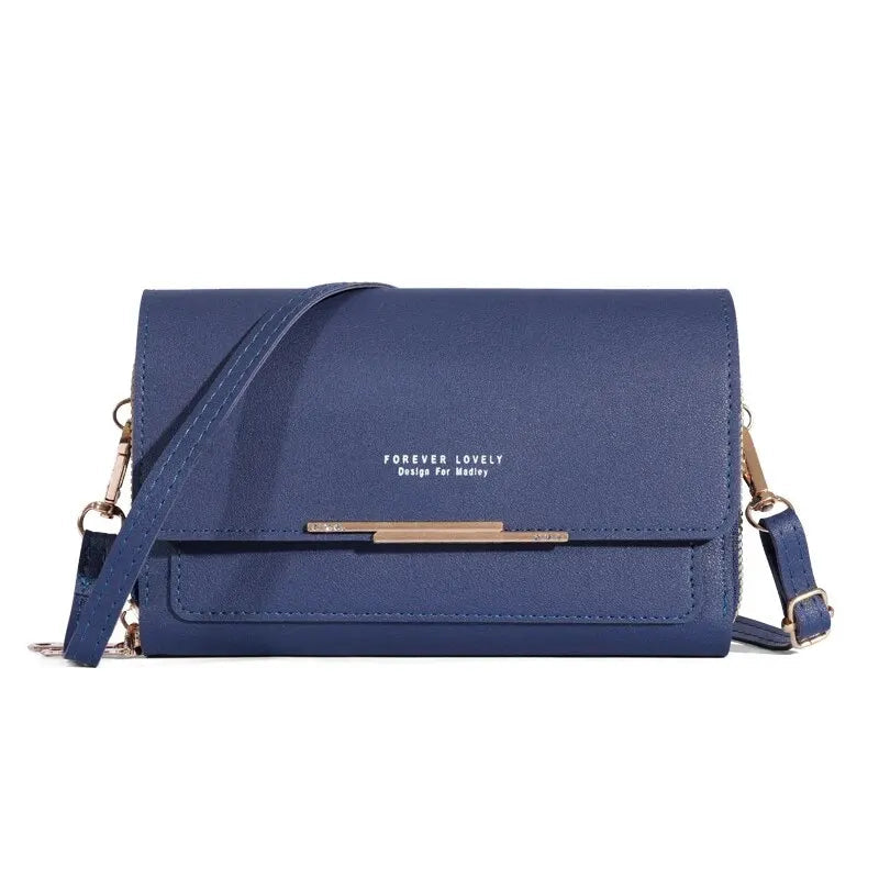 Women's Wallet Korean Handbag Multi Card Large Capacity Casual Shoulder Bag Mobile Phone Packet Fashion New Style - Slobuy