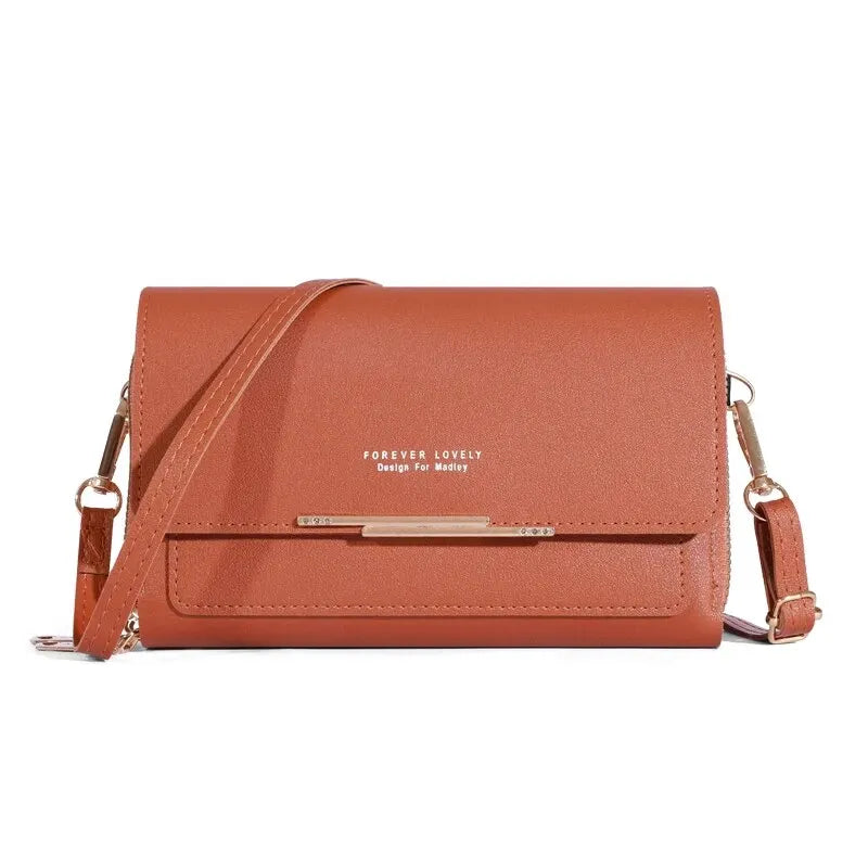 Women's Wallet Korean Handbag Multi Card Large Capacity Casual Shoulder Bag Mobile Phone Packet Fashion New Style - Slobuy