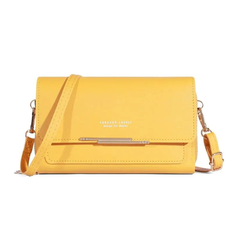 Women's Wallet Korean Handbag Multi Card Large Capacity Casual Shoulder Bag Mobile Phone Packet Fashion New Style - Slobuy