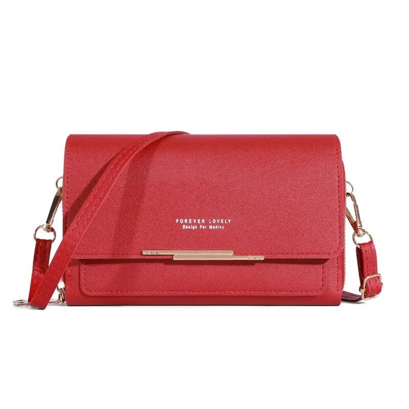 Women's Wallet Korean Handbag Multi Card Large Capacity Casual Shoulder Bag Mobile Phone Packet Fashion New Style - Slobuy