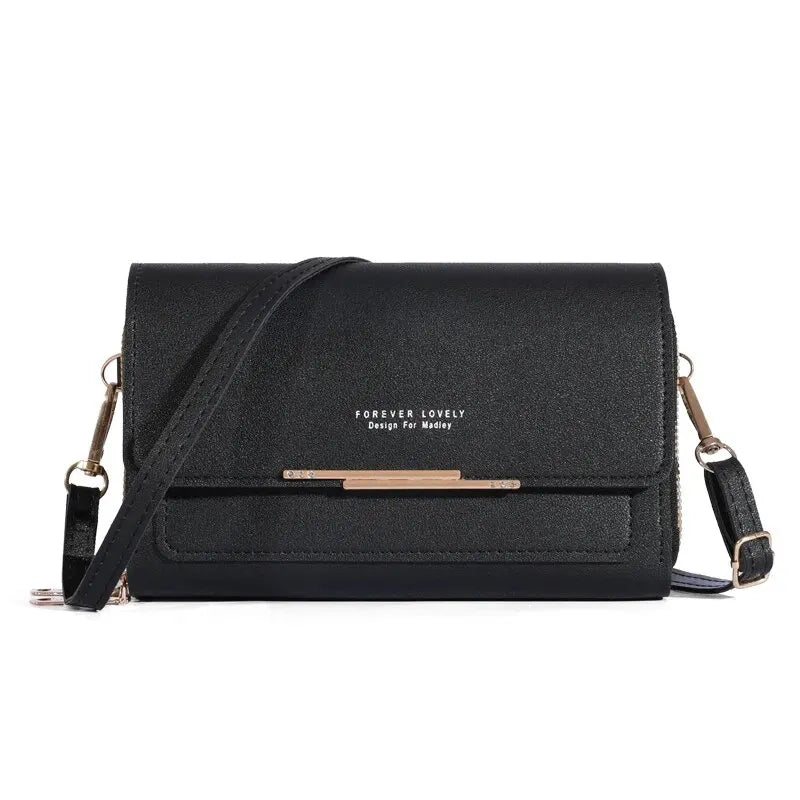 Women's Wallet Korean Handbag Multi Card Large Capacity Casual Shoulder Bag Mobile Phone Packet Fashion New Style - Slobuy