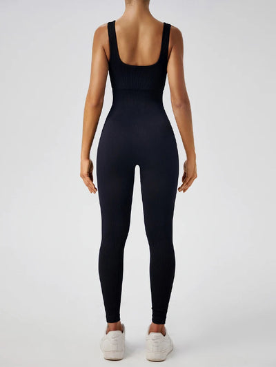 Women's tracksuit Yoga Set Yoga Jumpsuits One Piece Workout Long Sleeve Rompers Sportswear Gym Set Workout Clothes for Women - Slobuy