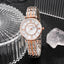 Womens Luxury Crystal Women Bracelet Watches Top Brand Fashion Diamond Ladies Quartz Watch Steel Female Wristwatch - Slobuy