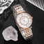 Womens Luxury Crystal Women Bracelet Watches Top Brand Fashion Diamond Ladies Quartz Watch Steel Female Wristwatch - Slobuy