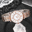 Womens Luxury Crystal Women Bracelet Watches Top Brand Fashion Diamond Ladies Quartz Watch Steel Female Wristwatch - Slobuy