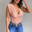 Womens V Neck Sexy Lace Casual Vest Tank Tops Ladies Slim Fit Sleeveless Stretch Shirt High Quality Clothing 2023 - Slobuy