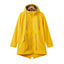 Womens Waterproof Raincoat Casual Basic Outdoors Trench Classic Zipper Long Windbreaker Outdoor Climbing Hooded Tops - Slobuy