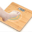Wood Body Weight Scale Fall-proof Household Precise Smart Body Fat Scale Electronic Weighing Scale LED Digital Bathroom Scale - Slobuy