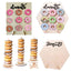 Wood Donut Stand Doughnuts Wall Stands Display board Holder Kids Birthday Party Wedding Table Decoration Baby Shower Supplies - Slobuy