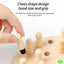 Wooden Chessboard Color Memory Chess Game Memory Concentration Training Wooden CHILDREN'S Early Education Educational Toys - Slobuy