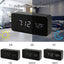 Wooden Digital Alarm Clock, LED Alarm Clock with Temperature Desk Clocks for Office,Bedside Clock - Slobuy