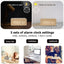 Wooden Digital Alarm Clock, LED Alarm Clock with Temperature Desk Clocks for Office,Bedside Clock - Slobuy