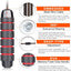WorthWhile Professional Jump Ropes Speed Crossfit Workout Training MMA Boxing Home Gym Fitness Equipment for Men Women Kids - Slobuy