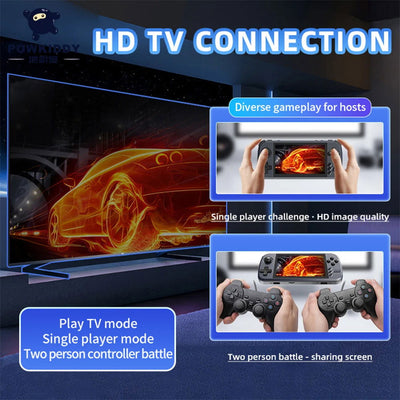 X39 Pro Handheld Game Console With 4000+ Classic Games Portable Handheld Video Games 3000mAh Rechargeable Battery Gaming Machine - Slobuy