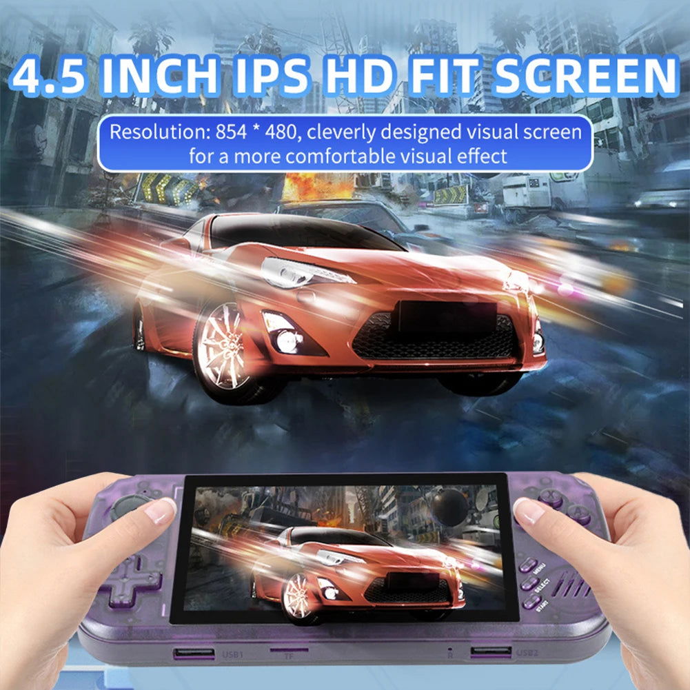X39 Pro Handheld Game Console With 4000+ Classic Games Portable Handheld Video Games 3000mAh Rechargeable Battery Gaming Machine - Slobuy