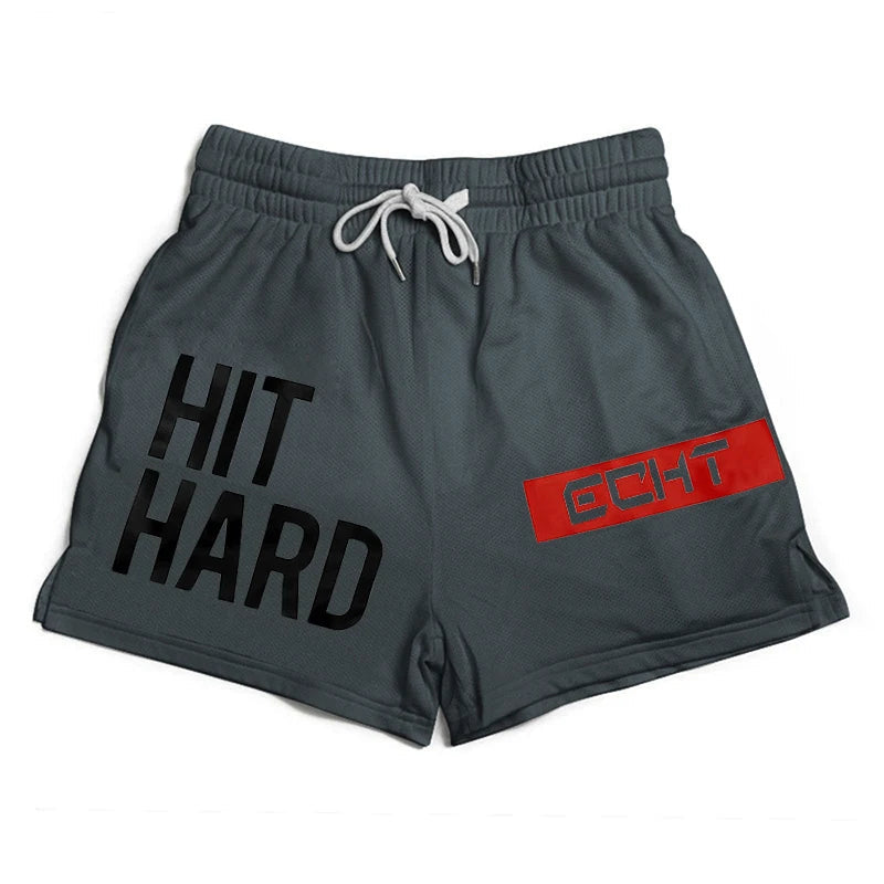 XISHA Gym Shorts Men Running Shorts Sport Homme Breathable Soft Tennis Workout Sportswear Mesh Short Pants Male Yoga Basketball - Slobuy