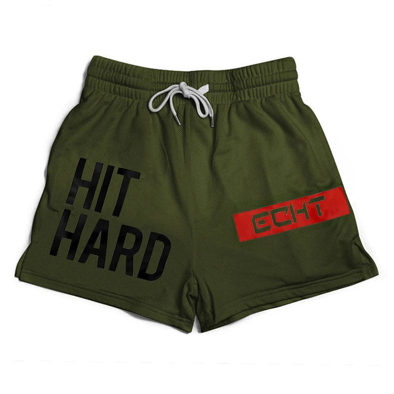 XISHA Gym Shorts Men Running Shorts Sport Homme Breathable Soft Tennis Workout Sportswear Mesh Short Pants Male Yoga Basketball - Slobuy
