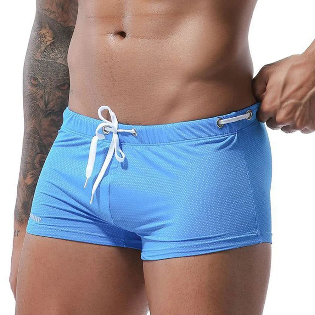 Pants Men Swimsuit Beach Shorts S/M/L/XL Short Pants Size S-XL Slim Fit Swim Shorts Swimming Swimwear Comfortable - Slobuy