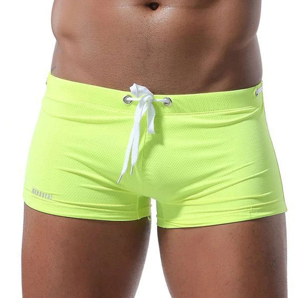 Pants Men Swimsuit Beach Shorts S/M/L/XL Short Pants Size S-XL Slim Fit Swim Shorts Swimming Swimwear Comfortable - Slobuy