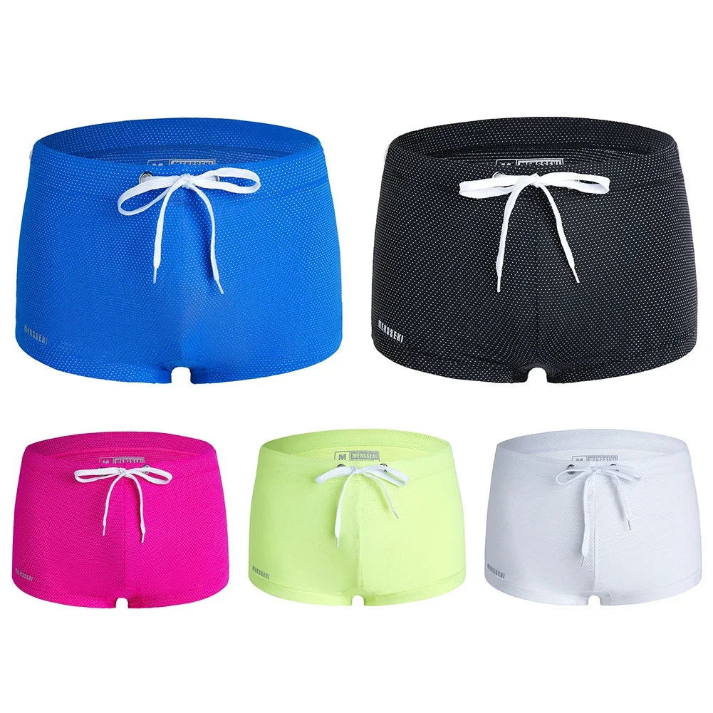 Pants Men Swimsuit Beach Shorts S/M/L/XL Short Pants Size S-XL Slim Fit Swim Shorts Swimming Swimwear Comfortable - Slobuy
