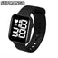 Y14 Digital LED Watches Candy Color Silicone Rubber Touch Screen Digital Watches Women Men Children Bracelet Sports Wristwatch - Slobuy