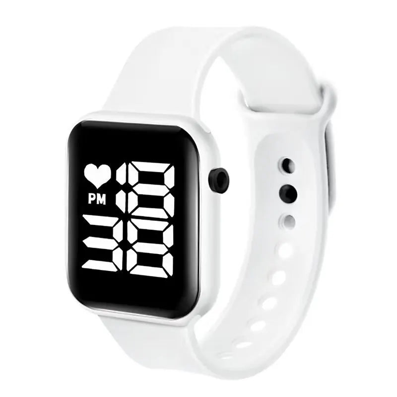 Y14 Digital LED Watches Candy Color Silicone Rubber Touch Screen Digital Watches Women Men Children Bracelet Sports Wristwatch - Slobuy