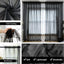 Yeahmart Solid White Yarn Curtain Window Tulle Curtains For Living Room Kitchen Modern Window Treatments Voile Curtains Cortains - Slobuy