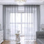 Yeahmart Solid White Yarn Curtain Window Tulle Curtains For Living Room Kitchen Modern Window Treatments Voile Curtains Cortains - Slobuy