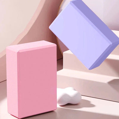 Yoga Blocks,Supportive, Lightweight & Odor Resistant, Yoga Essentials for Yogini,EVA Foam Brick for Beginners, Yogis, Pilates - Slobuy