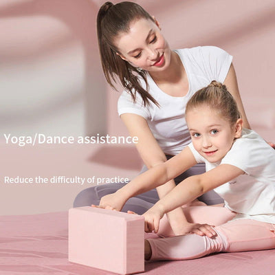 Yoga Blocks,Supportive, Lightweight & Odor Resistant, Yoga Essentials for Yogini,EVA Foam Brick for Beginners, Yogis, Pilates - Slobuy