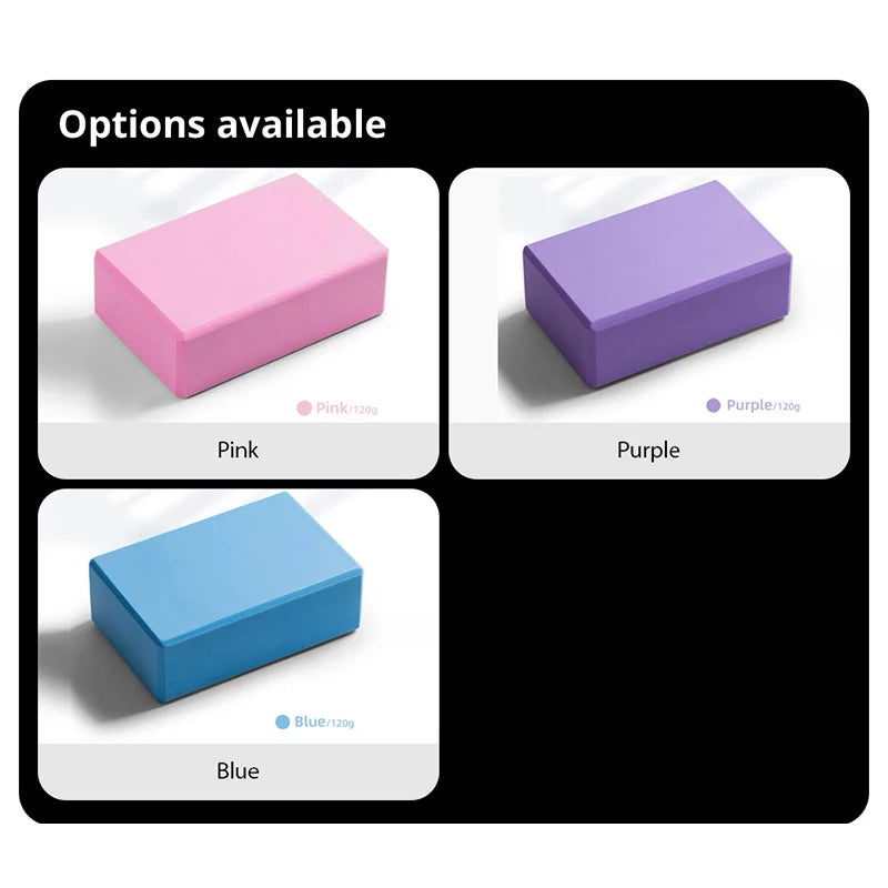 Yoga Blocks,Supportive, Lightweight & Odor Resistant, Yoga Essentials for Yogini,EVA Foam Brick for Beginners, Yogis, Pilates - Slobuy