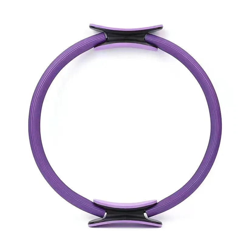 Yoga Fitness Ring Circle Pilates Women Girl Exercise Home Resistance Elasticity Yoga Ring Circle Gym Workout Pilates Accessories - Slobuy