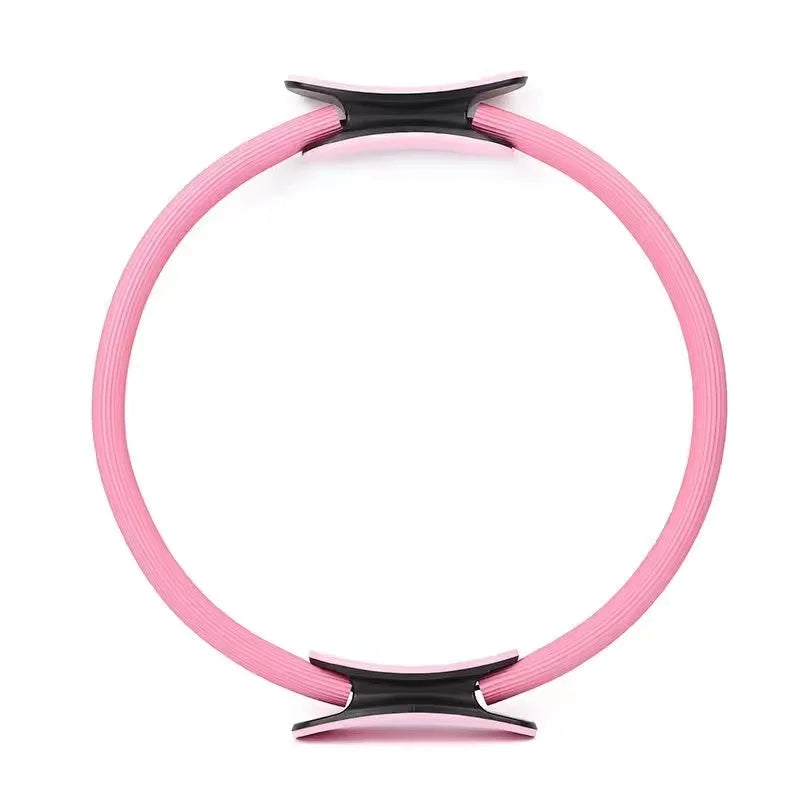 Yoga Fitness Ring Circle Pilates Women Girl Exercise Home Resistance Elasticity Yoga Ring Circle Gym Workout Pilates Accessories - Slobuy