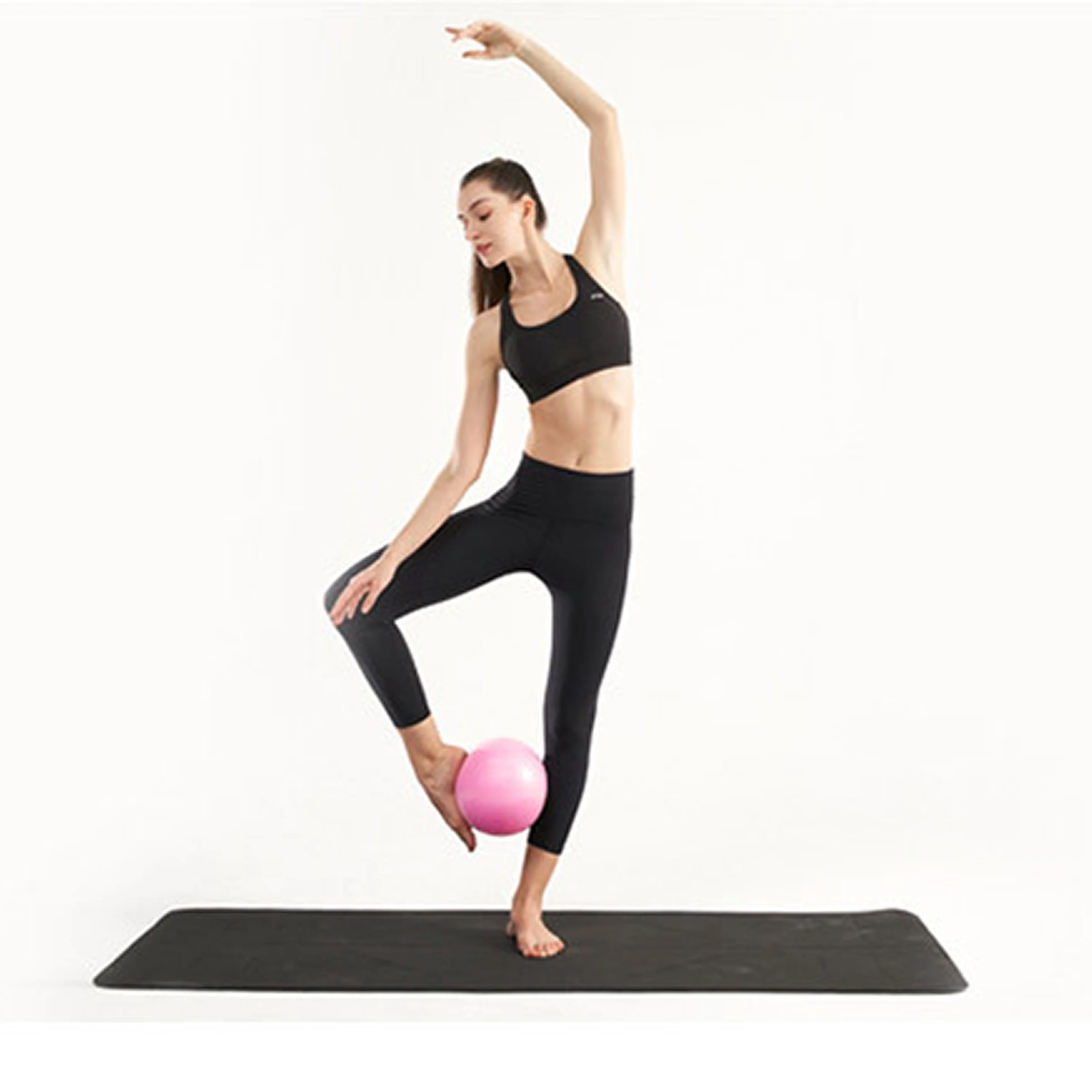 Yoga Pilates Thickened Explosion-proof 25cm Mini Scrub Fitness Sports Balance Ball - Slobuy