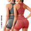 Yoga Set Gym Shorts Women Sport Bras Brassiere Workout Tops for Women Yoga Clothes Fitness Leggings Gym Set Seamless Yoga Sets - Slobuy